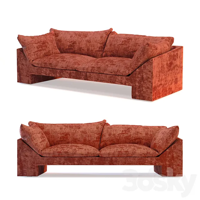 Sunset sofa 3D Model Sunset sofa 3D Model