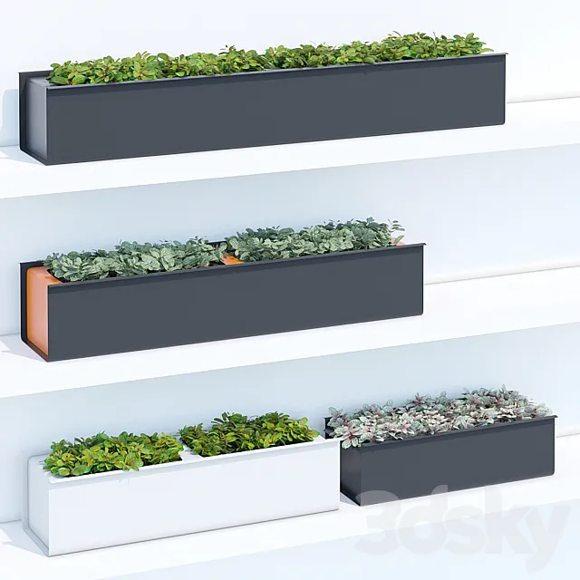 Sunset three 3D Model Sunset three 3D Model