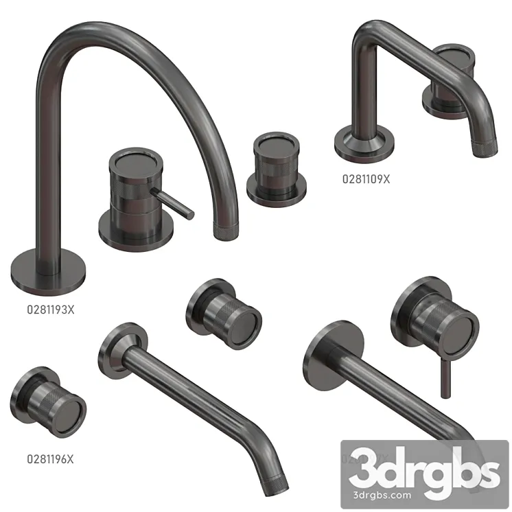 Super Inox Retro Set 4 1 3D Model Download