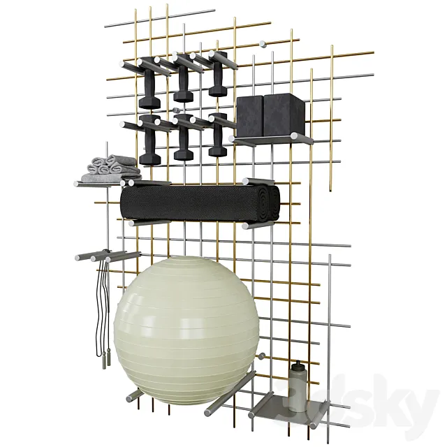 Super Yoga Grid 3D Model