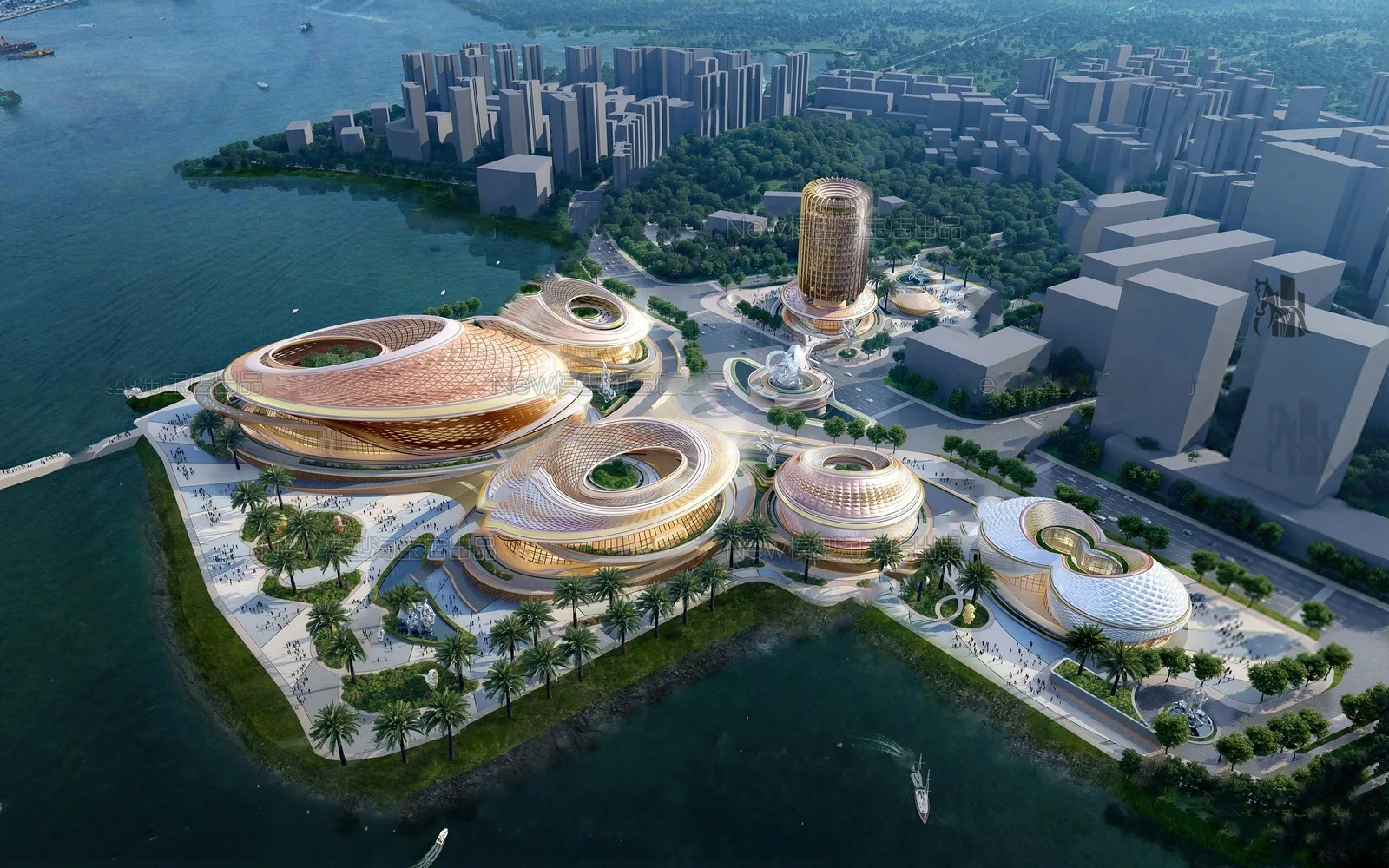 Supermarket – Shoping Mall – Office – Buiding 3D Models – 3DSMax and Proxy – 001 – VRAY