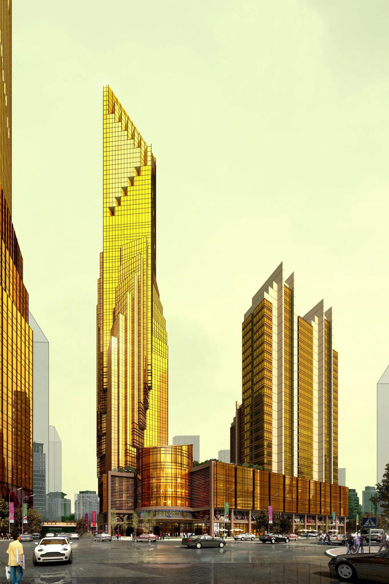 Supermarket – Shoping Mall – Office – Buiding 3D Models – 3DSMax and Proxy – 008 – VRAY