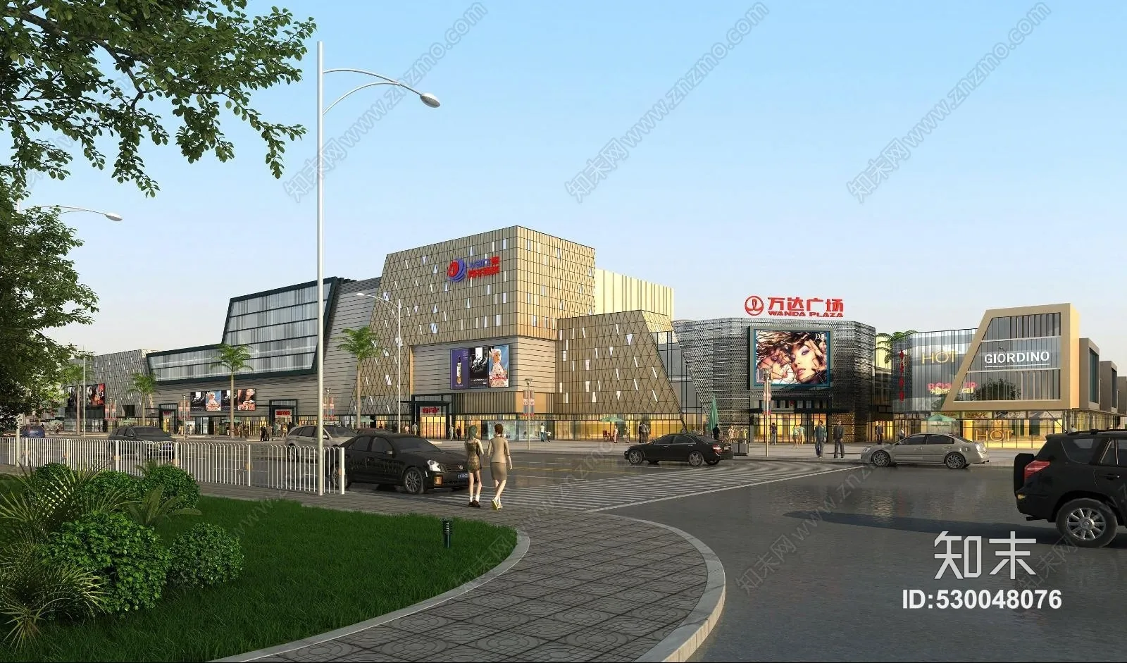 Supermarket – Shoping Mall – Office – Buiding 3D Models – 3DSMax and Proxy – 009 – VRAY