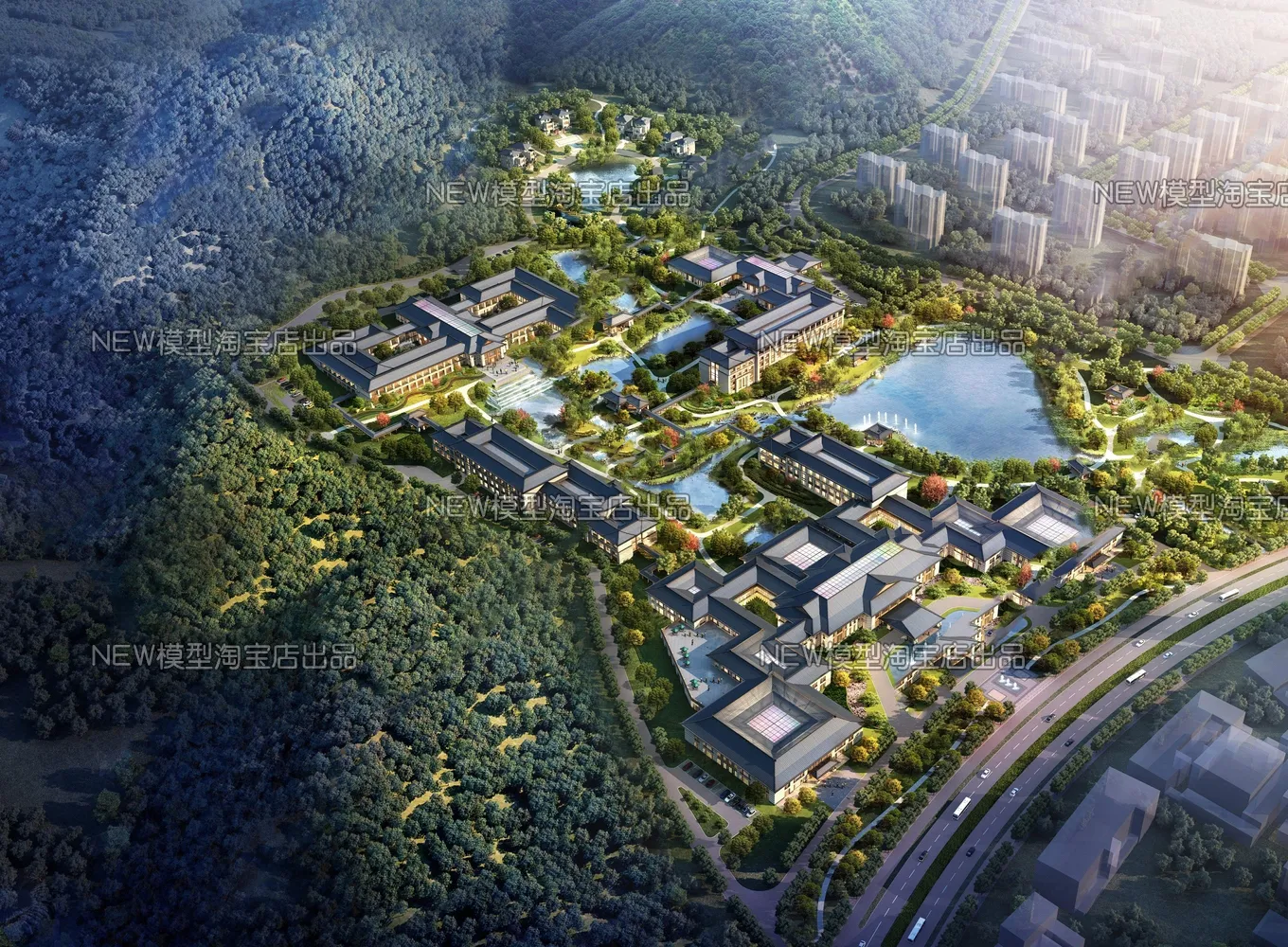 Supermarket – Shoping Mall – Office – Buiding 3D Models – 3DSMax and Proxy – 014 – VRAY