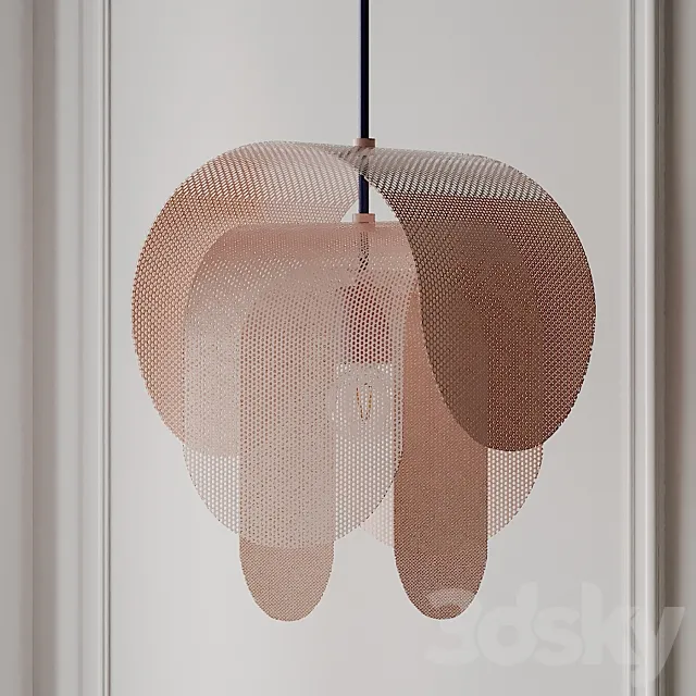 Superpose Pendant Lamp by Frederik Kurzweg 3D Model