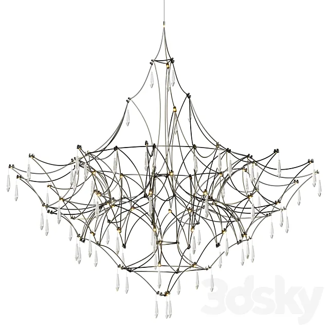 Supreme Camelot hanging installation (Centersvet) 3D Model Supreme Camelot hanging installation (Centersvet) 3D Model