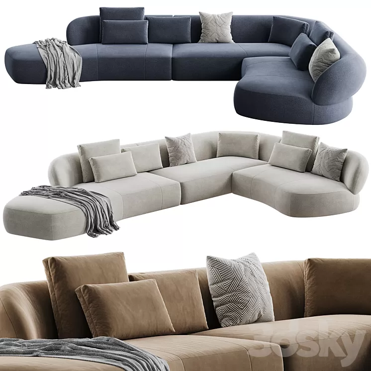 SURF Sofas-Set 2 3D Model Free Download SURF Sofas-Set 2 3D Model Free Download