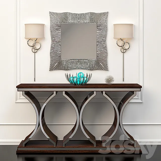 Surprising Contemporary Console Tables 3D Model Surprising Contemporary Console Tables 3D Model