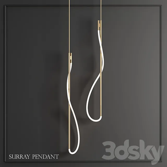 Surray pendant 3D Model