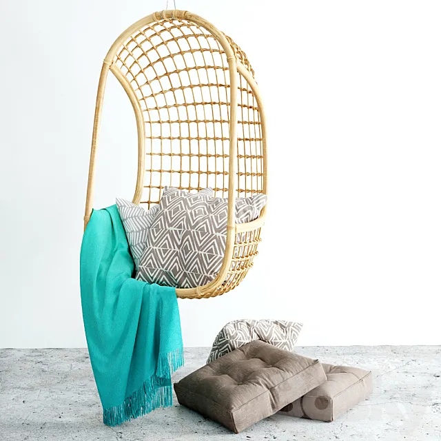 Suspended chair 3DModel