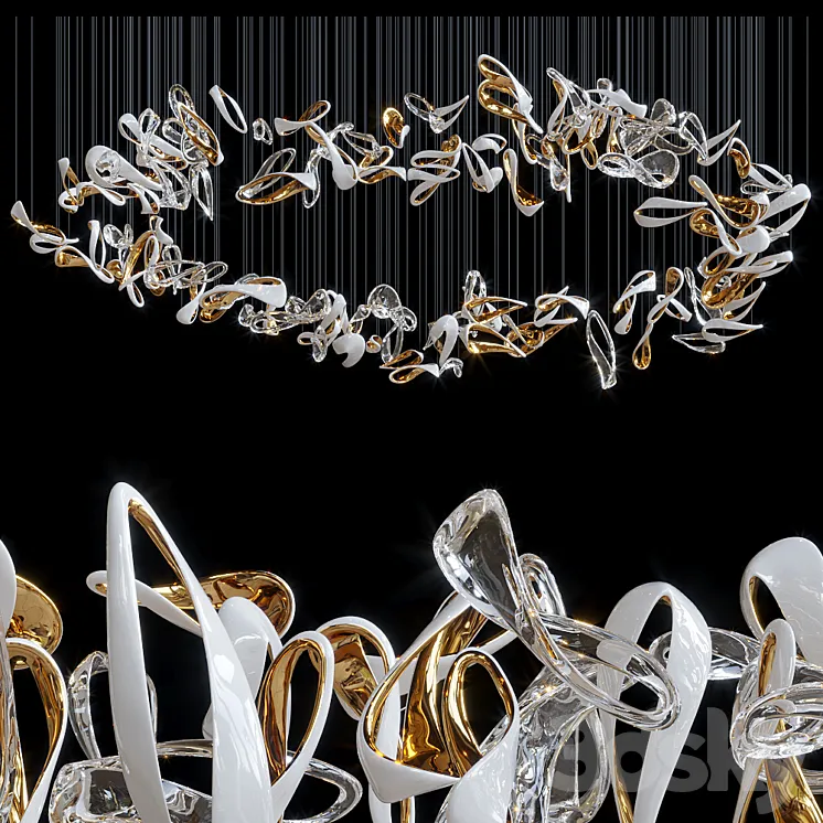 Suspended installation Vargov Design – Infinity 3D Model Free Download