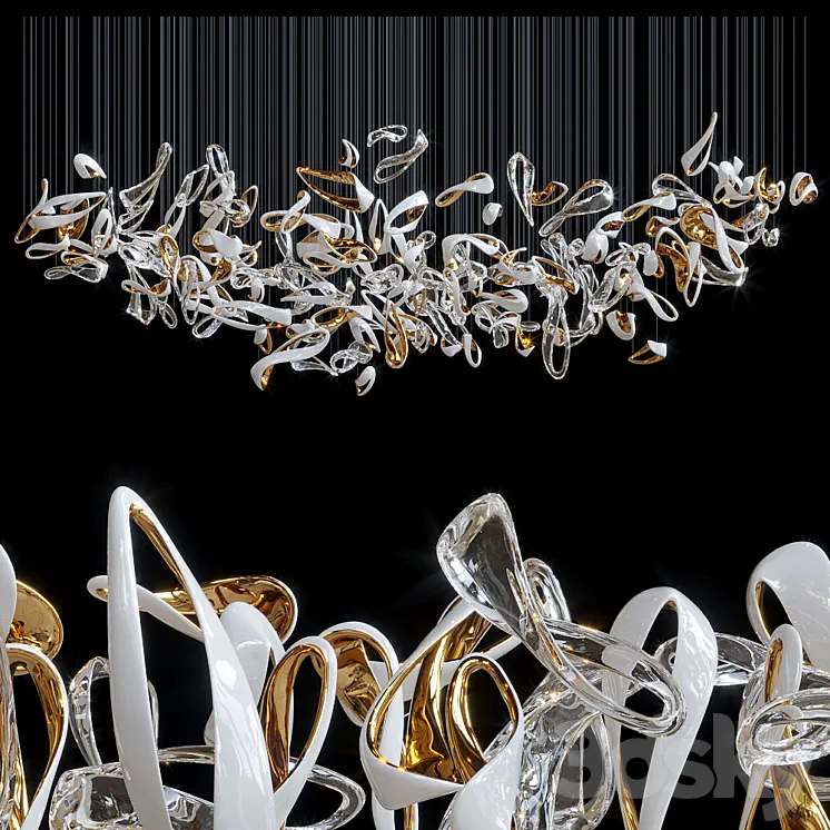 Suspended installation Vargov Design – Infinity 3D Model Free Download