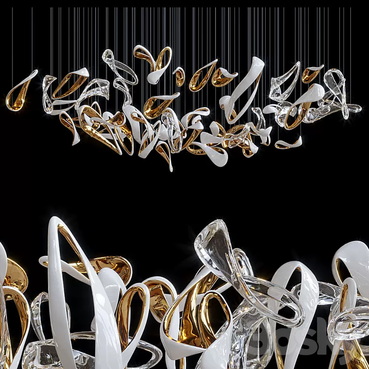 Suspended installation Vargov Design – Infinity 3D Model Free Download