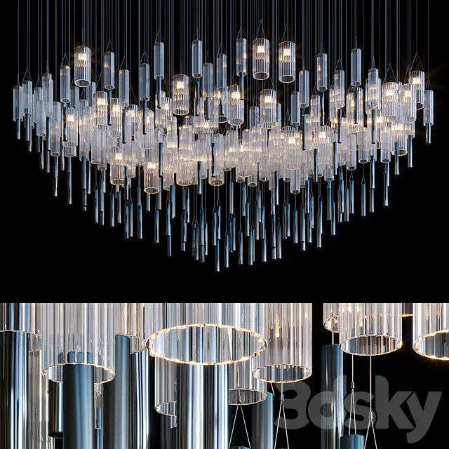 Suspended installation Vargov Design – Reflex 3DModel