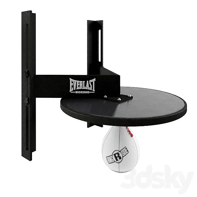 Suspended Platform Everlast and pear Ring Side 3D Model