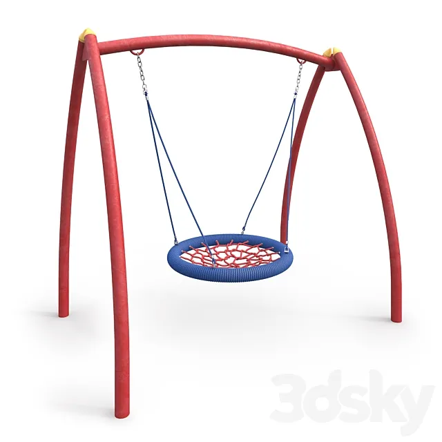 Suspended swing nest 3DModel Suspended swing nest 3DModel