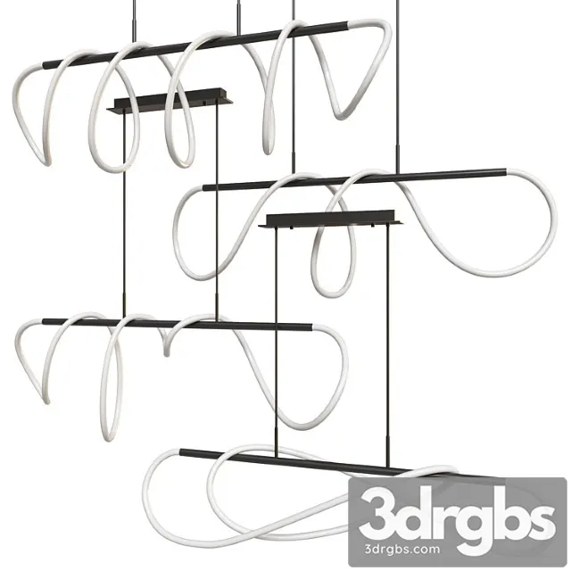 Suspension Arte Lamp Klimt 3D Model Download