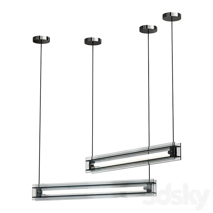 Suspension Hanging lamp 3D Model Free Download