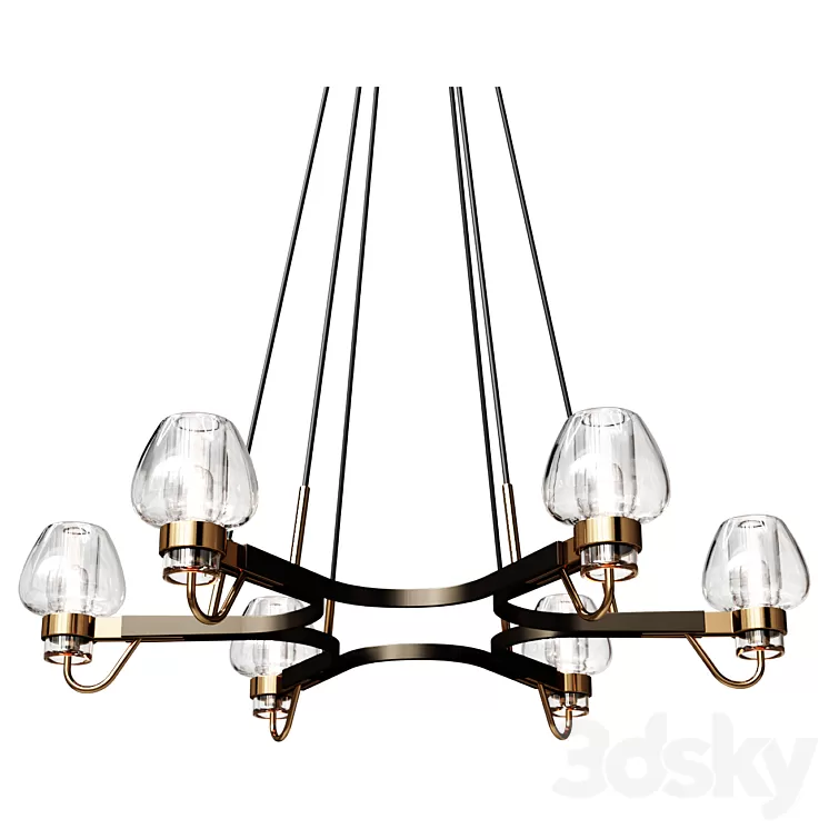 Suspension Hanging lamp 3D Model Free Download