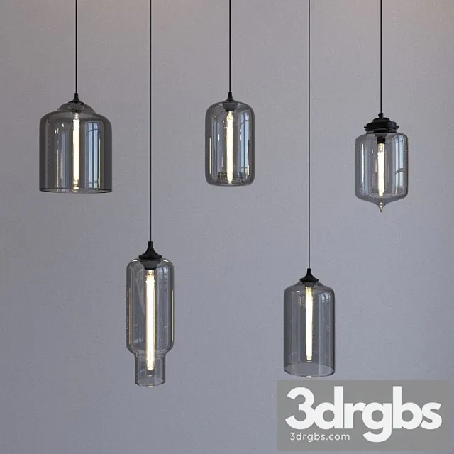 Suspension kit smoky gray, amber, coffee Suspension kit smoky gray, amber, coffee