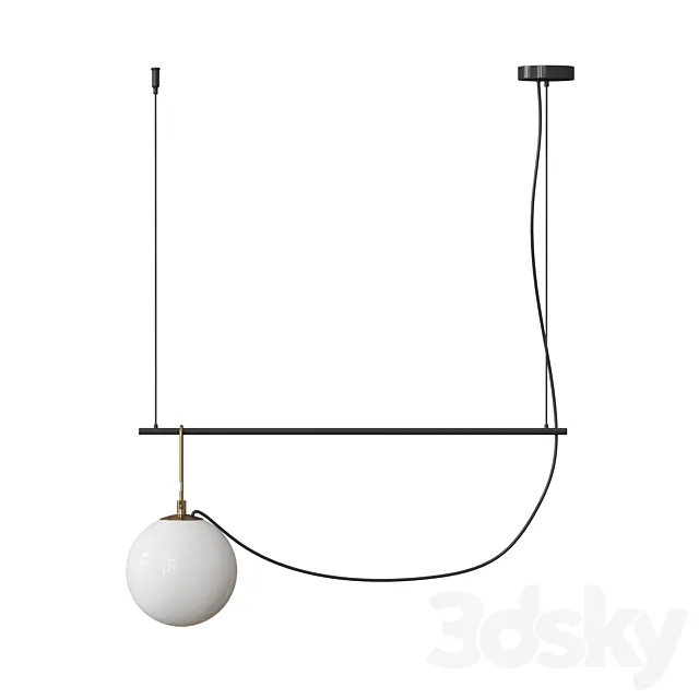 Suspension Lamp Artemide 3D Model