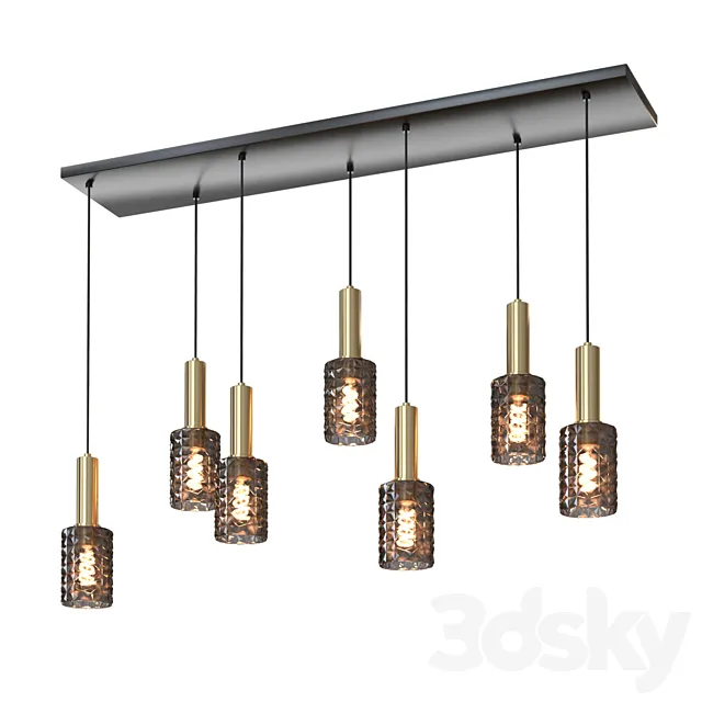 Suspension lamp Lucide CORALIE 3D Model Suspension lamp Lucide CORALIE 3D Model