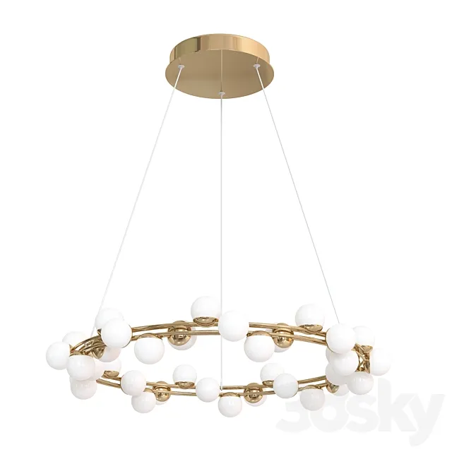 Suspension led lamp Maytoni Tessara 3D Model Suspension led lamp Maytoni Tessara 3D Model