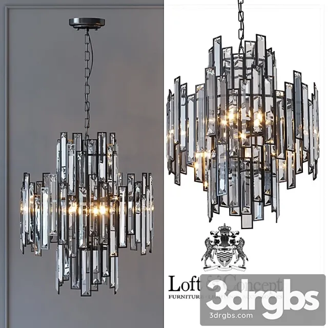 Suspension light darkness pendant grystal Suspension light darkness pendant grystal