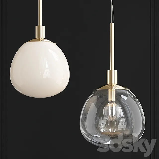 Suspension Light Erich Maytoni Modern 3D Model Suspension Light Erich Maytoni Modern 3D Model