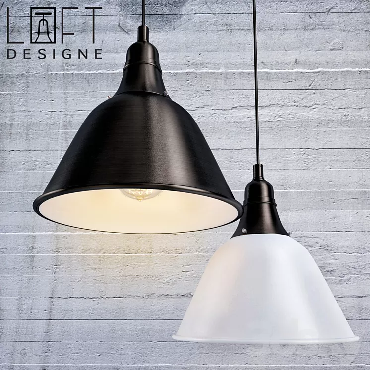 Suspension light LOFT Designe 750752 model 3D Model Suspension light LOFT Designe 750752 model 3D Model