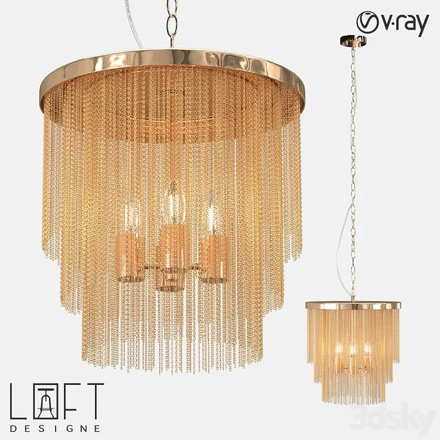 Suspension light LoftDesigne 4779 3D Model Suspension light LoftDesigne 4779 3D Model