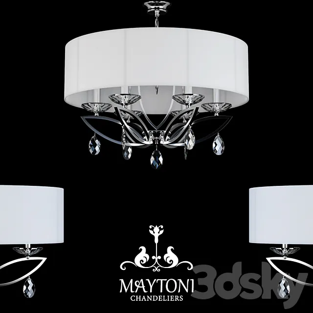 Suspension Maytoni MOD602-06-N 3DModel Suspension Maytoni MOD602-06-N 3DModel