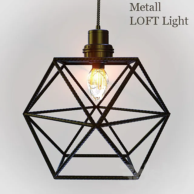 Suspension of the reinforcement in the style of Loft 3DModel Suspension of the reinforcement in the style of Loft 3DModel