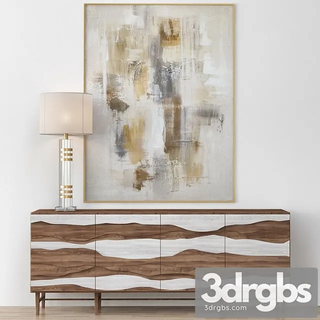 Sutton place sideboard – john richard 2 3D Model Download