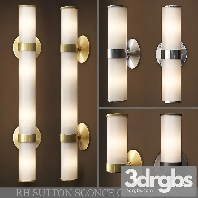 Sutton Sconce Collection 3D Model Download