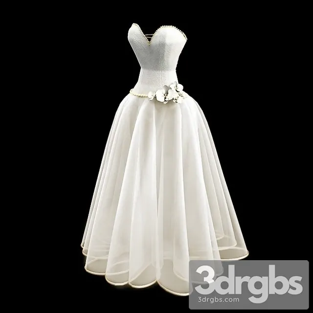 Svadebnoe Platie 3D Model Download