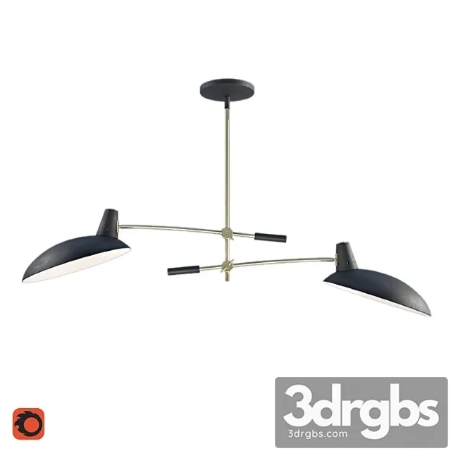 Svetilnik Potolochnyi La Redoute Rosella 3D Model Download