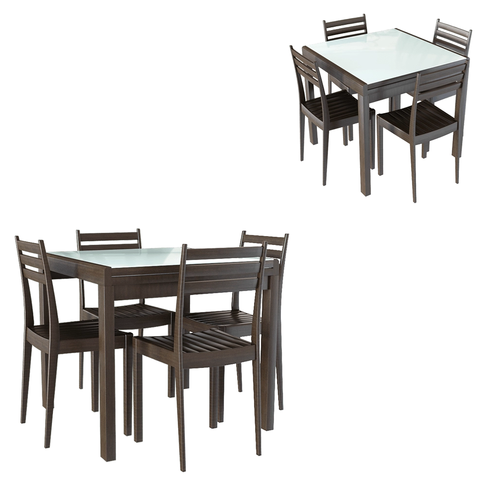 Svetlana Deryugina – Set Dining group 3D Model