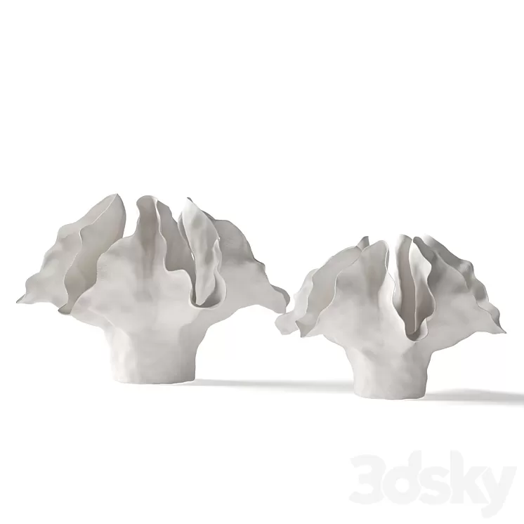 Svetlana Levadnaja Dzhinevra 2 Vase 3D Model Free Download