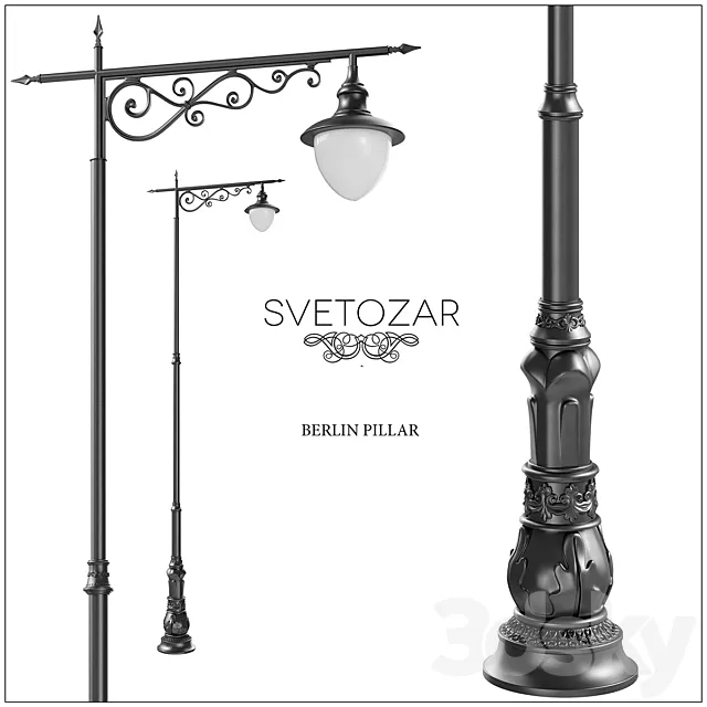 Svetozar Pillar “Berlin” 3D Model