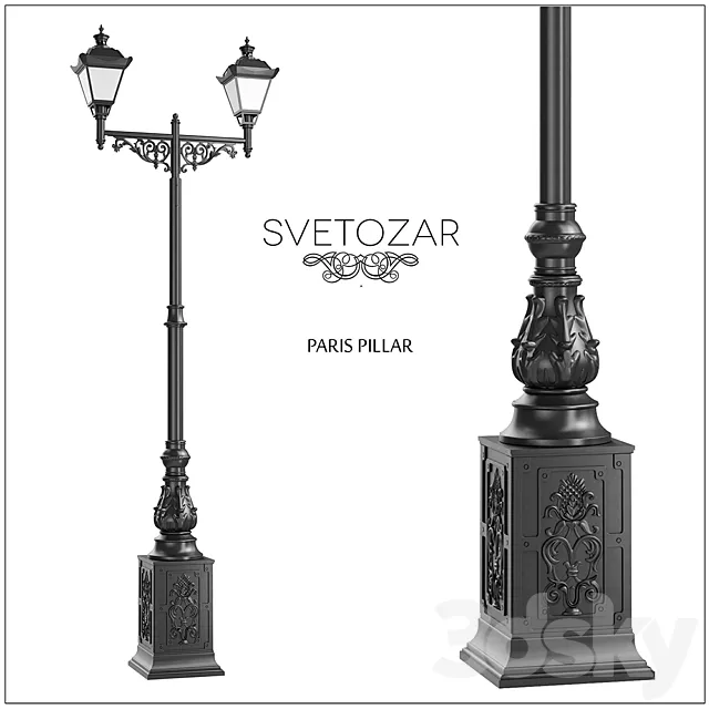 Svetozar Pillar “Paris” 3D Model