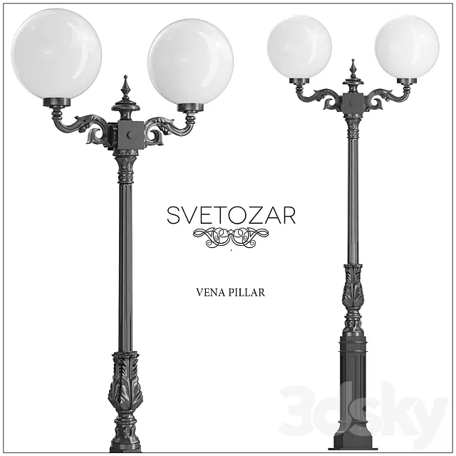 Svetozar Pillar “Vena” 3D Model