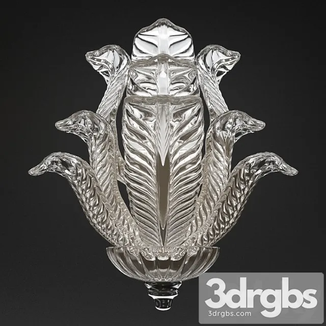 Svietil Nik Nastiennyi Glass Glass 2016 998 Ap 1 3D Model Download