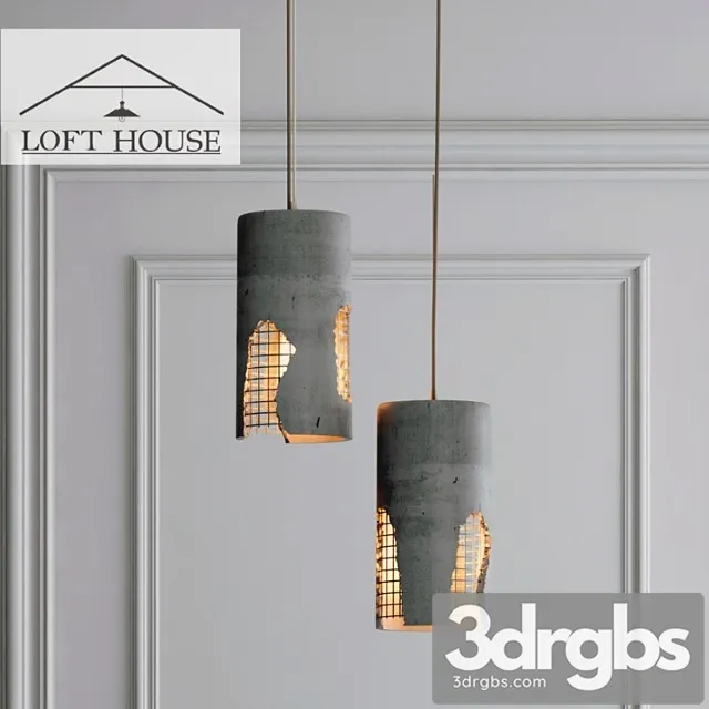 Svietil Nik Podviesnoi Loft House P 185 3D Model Download