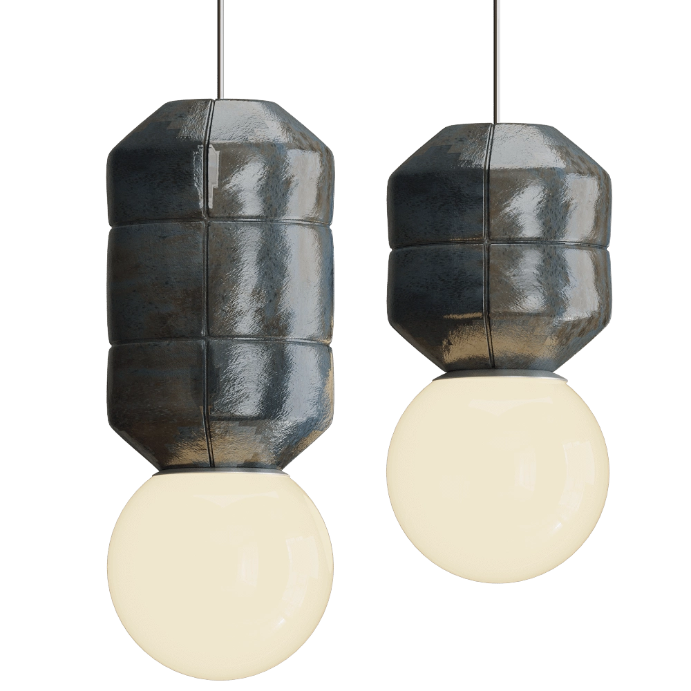 SVITANOK – Pendant lamp NAVAZI Vertical 3D Model