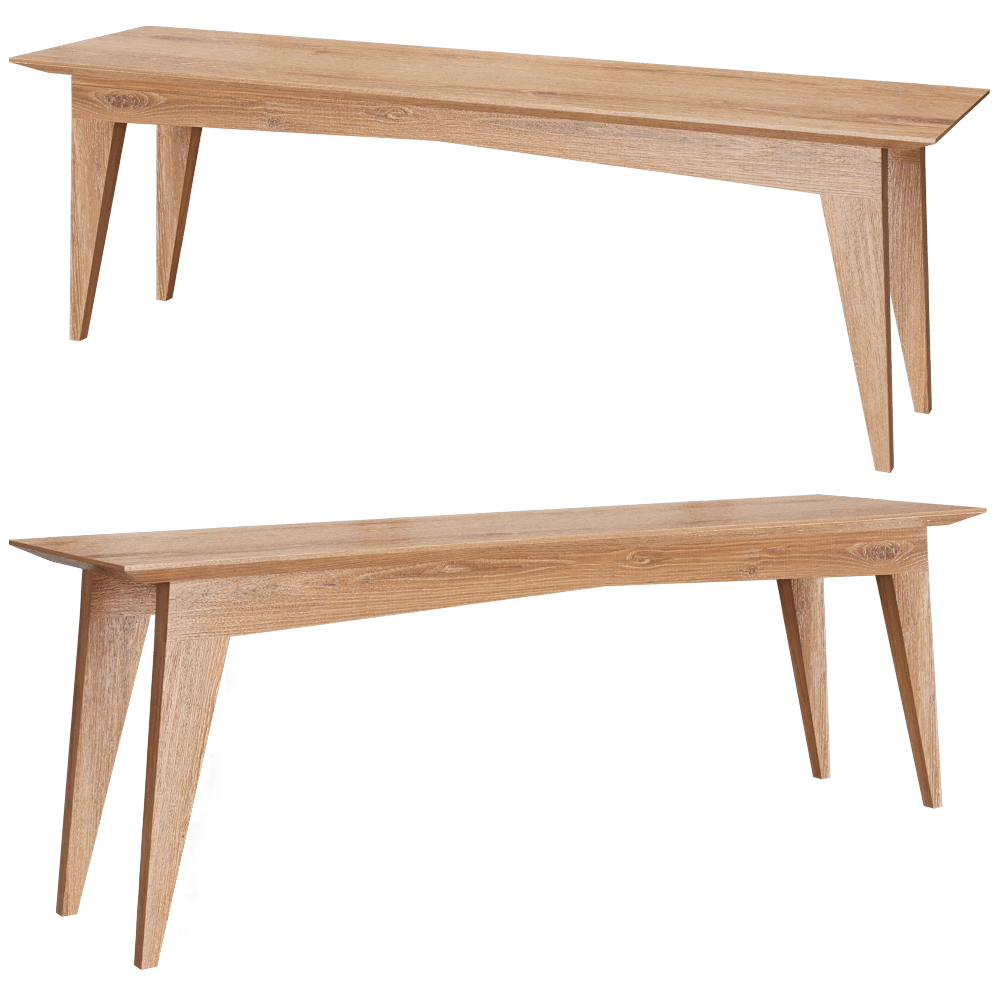 Swallow’s Tail Furniture – Bench ST 3D Model