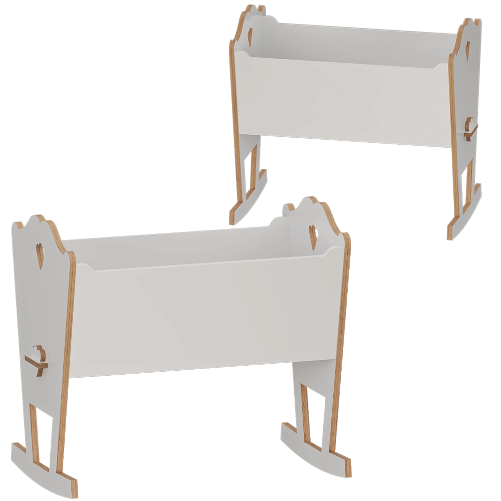 Swallow’s Tail Furniture – Cradle Luna 3D Model