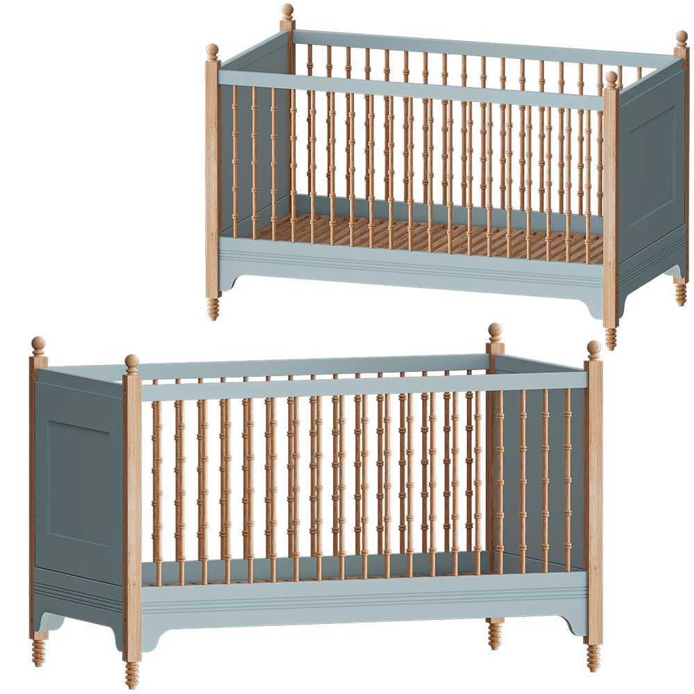 Swallow’s Tail Furniture – Crib Sofia 3D Model