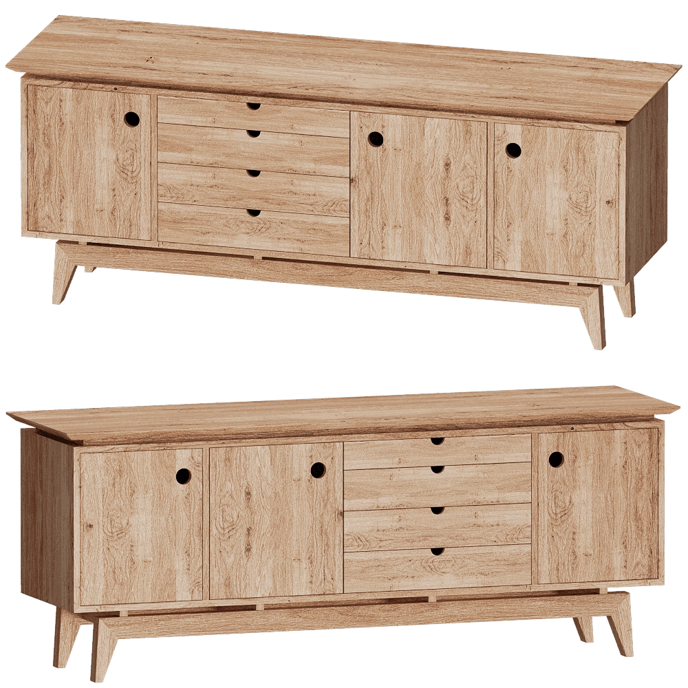 Swallow’s Tail Furniture – Sideboard ST Medium 3D Model