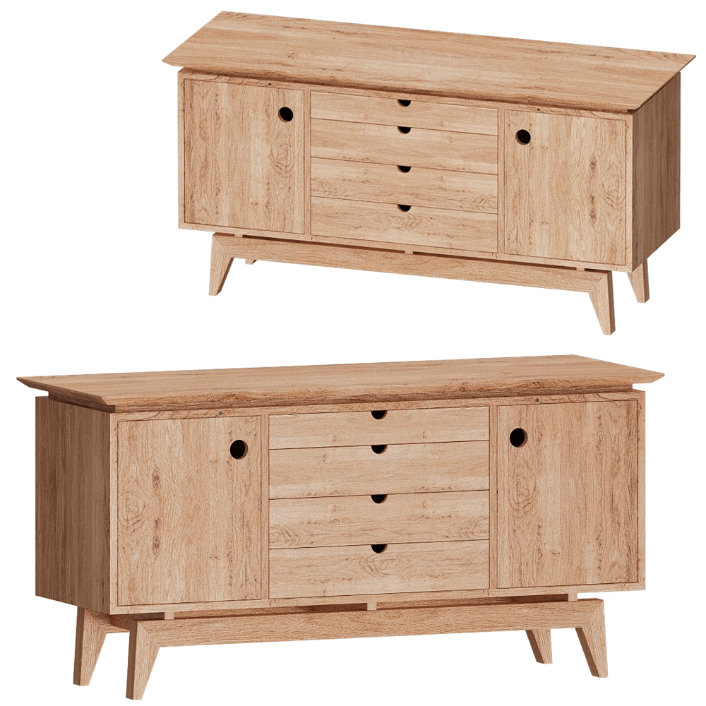 Swallow’s Tail Furniture – Sideboard ST Small 3D Model